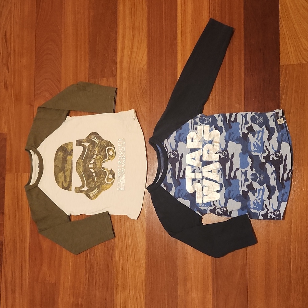 GAP Star Wars 2-pack of Toddler Boys Shirts, Size 4